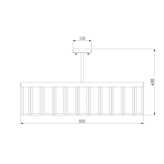 Потолочная люстра Bogates Eclipse 357/8 Smart