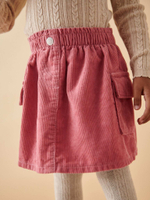 Юбка вильветовая для девочки Next K87-510, Розовый