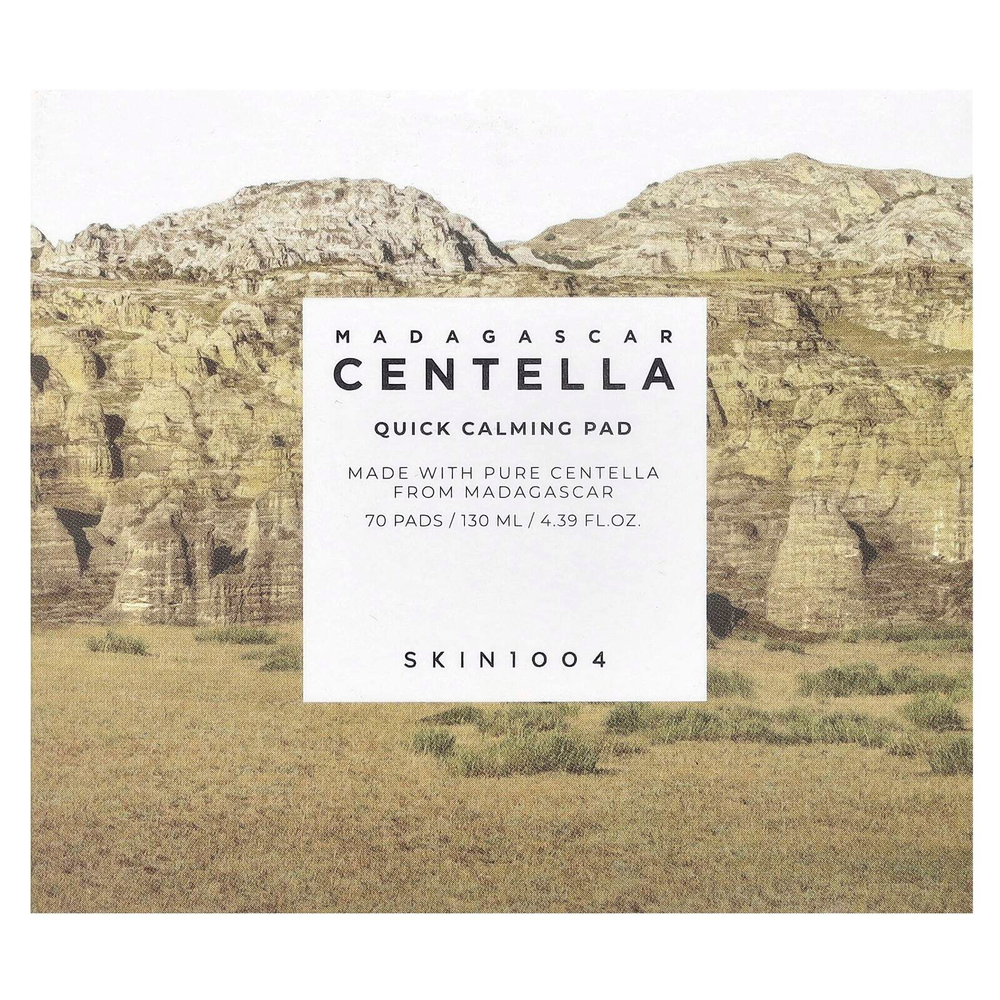 SKIN1004, Madagascar Centella Quick Calming Pad, 70 шт.
