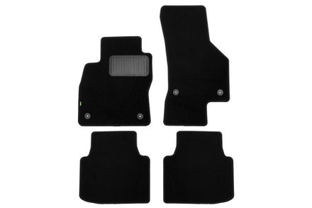 Коврики в салон Klever Standard SKODA Superb, 2016-&gt;, сед., 4 шт. (текстиль)