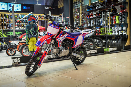 Питбайк Apollo OPEN 125E 14/12  Красный