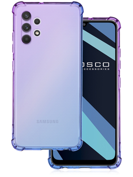 Чехол ROSCO для Samsung Galaxy A32 оптом (арт. SS-A32-HARD-TPU-VIOLET-BLUE)
