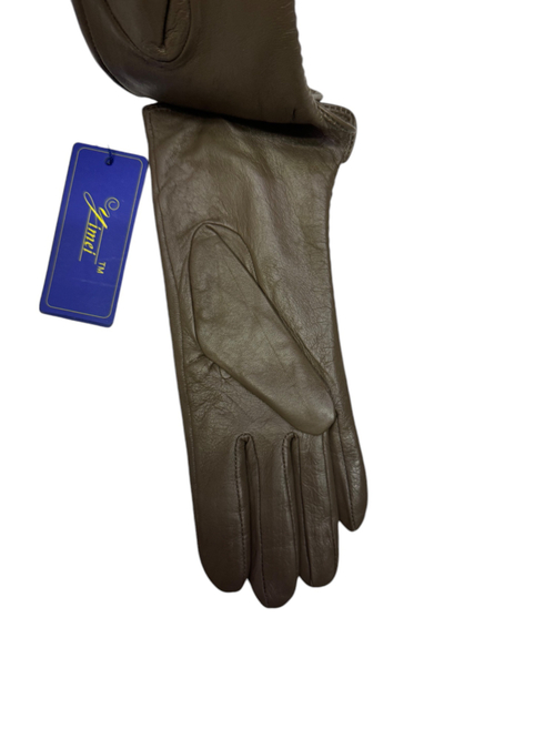 Ymai.Перчатки. Женские. Материал верха: Кожа теленка. Подклад: Трикотаж-шерсть. 5 шт в упаковке.