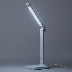 Настольный светильник ЭРА NLED-500-10W-W светодиодный белый | Светодиодные настольные лампы