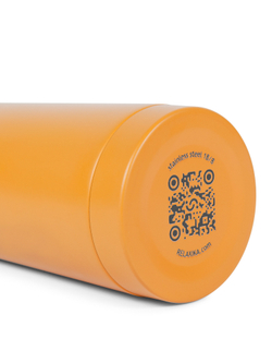 Термос Relaxika 101 (0,5 литра), желтый (без лого)