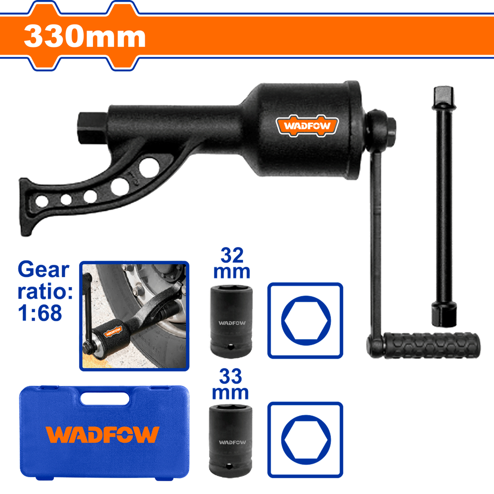 Механический гайковерт WADFOW WTH1D68 330 мм