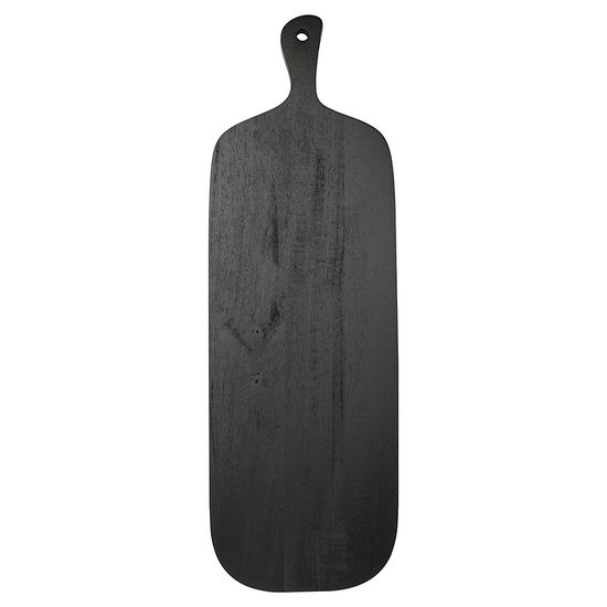 Доска сервировочная rubris, 23х70 см, черная