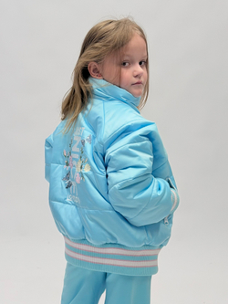 Куртка демисезонная для девочки 7-14 лет Милашка Сьюзи