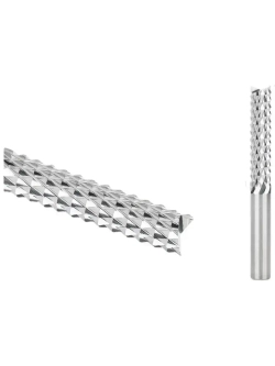 Фреза спиральная рашпильная XCAN 6x32x60мм, фреза по дереву