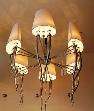 люстра Brunilde by Ipe cavalli бежевый (6 рожков)