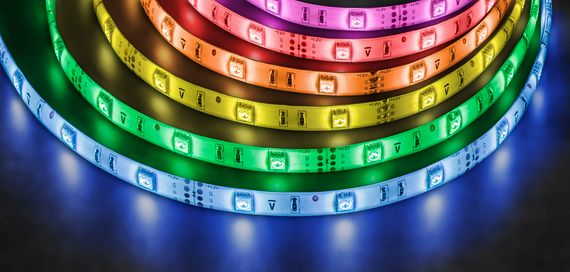 Лента светодиодная Navigator 12V 7,2Вт IP65 бухта 5м цветная 28855