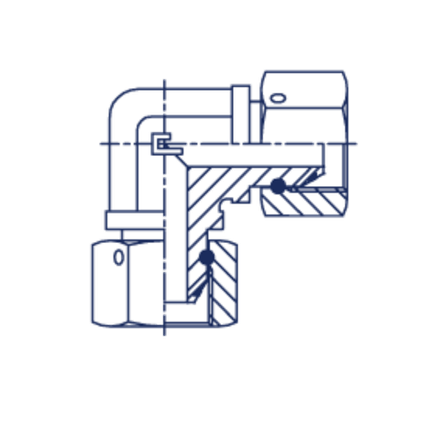 Соединение PSN90 BSP 1/8"