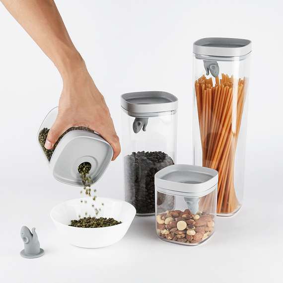 Набор из 3 кухонных емкостей Lucky Mouse