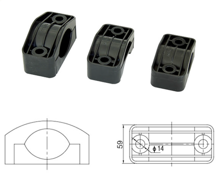 Кабельный хомут S(36-52)