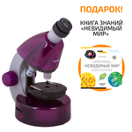Микроскоп Levenhuk LabZZ M101 Amethyst Аметист