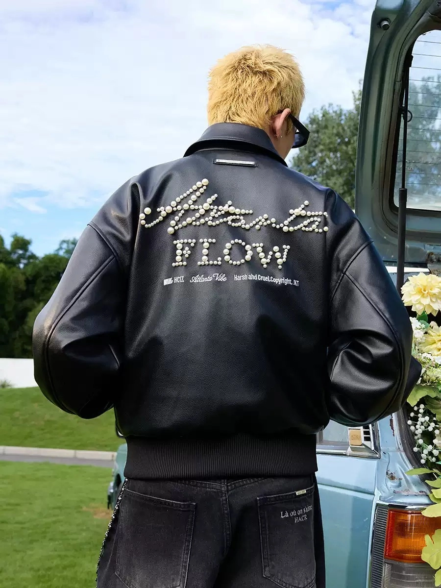 Кожаная куртка HARSHandCRUEL "Atlanta Flow" Leather Jacket