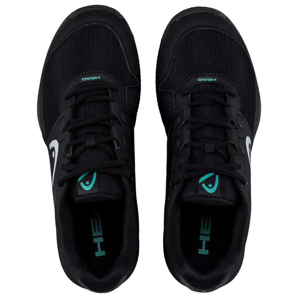 Мужские кроссовки теннисные Head Revolt Court - black/teal