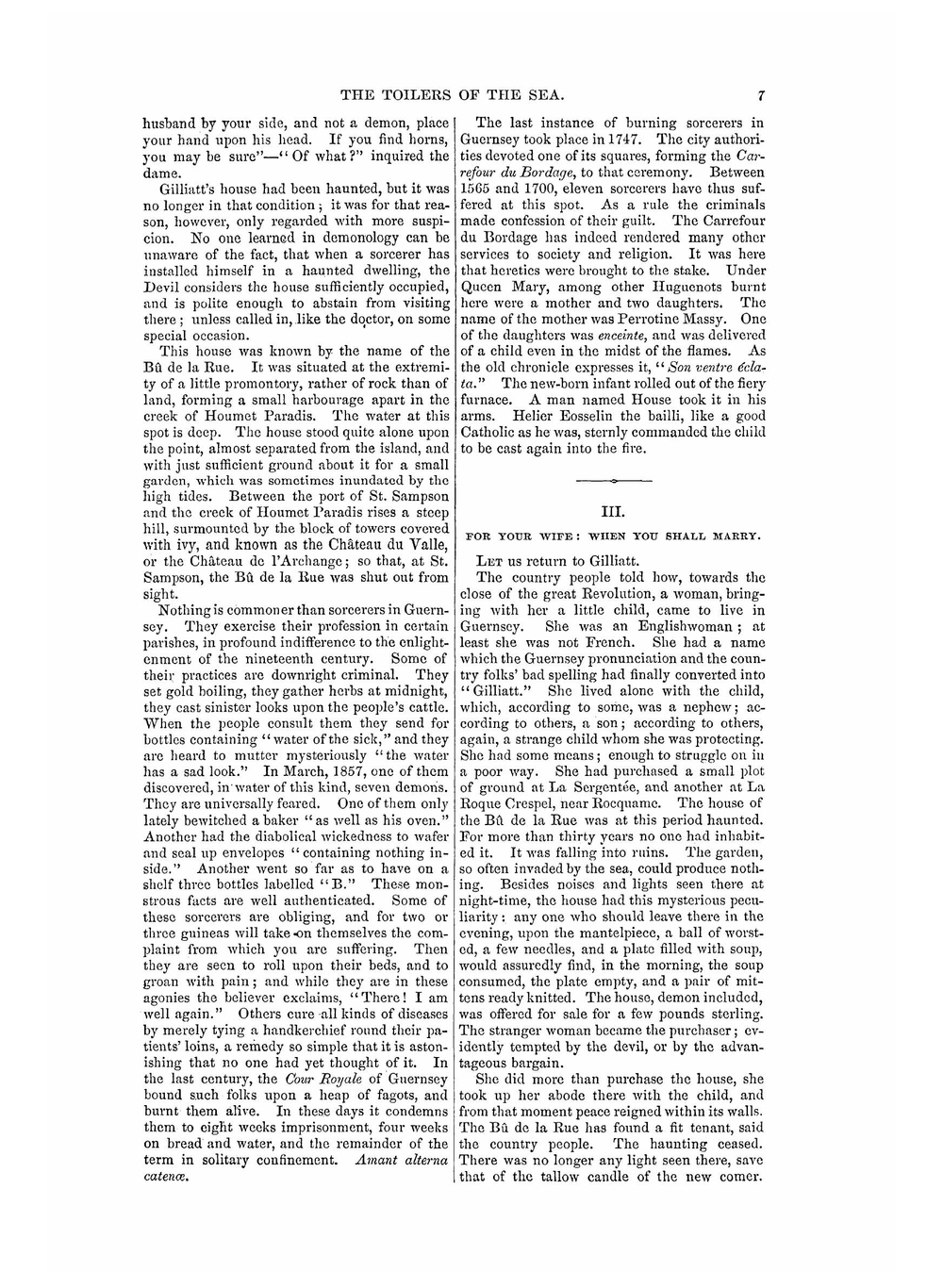 The Toilers of the Sea: A Novel | Victor Hugo