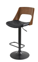 Стул барный JY1932 черный/черный