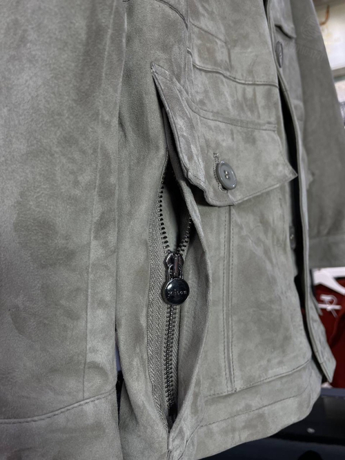 Замшевая куртка Kiton