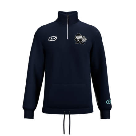 BORIS QUARTER ZIP SWEATER