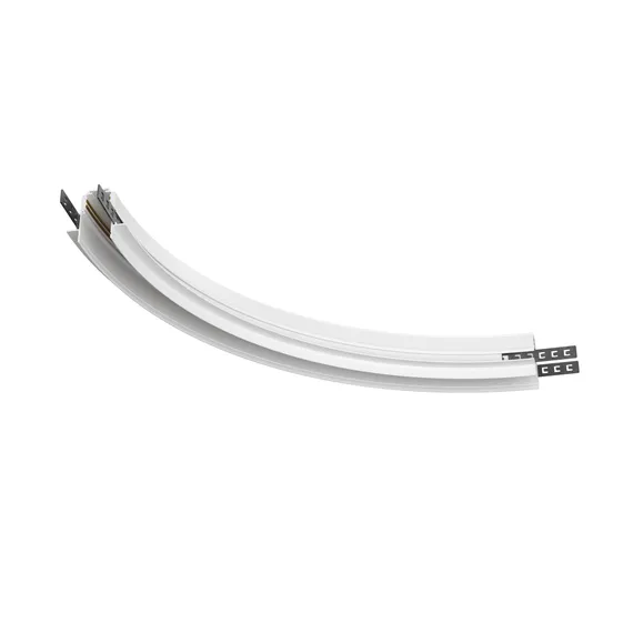 Коннектор радиусный R300 Exility встраиваемый под ГКЛ 9,5мм, белый Technical tra044-angle-w