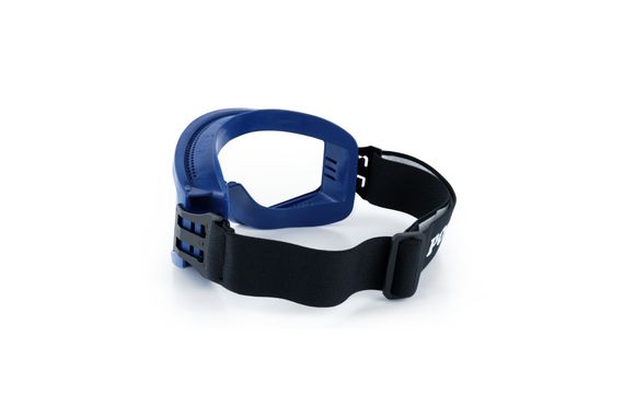 Очки Росомз ЗП2 PANORAMA StrongGlass (2С-1,2) (тёмно-синий корпус) закрытые с прямой вентиляцией, арт. 30237