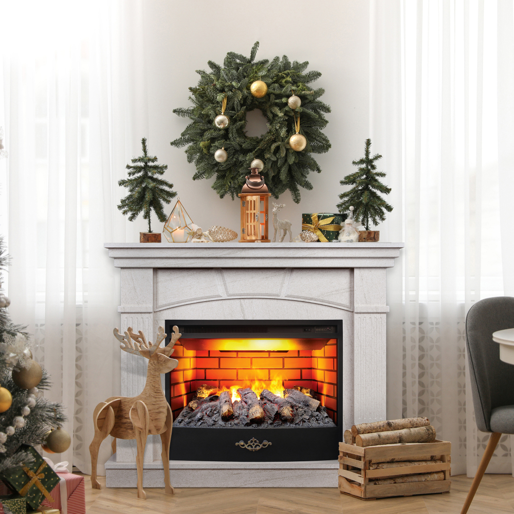 Каминокомплект Real Flame History 25,5 WT с очагом 3D Firestar 25,5