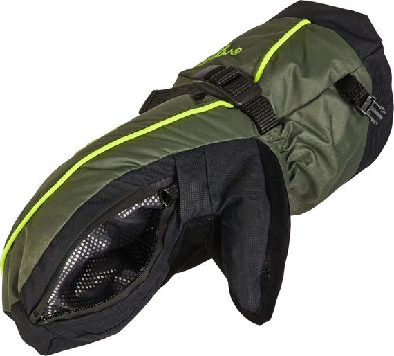 Варежки Norfin COMFORT ZIP GREEN р.L