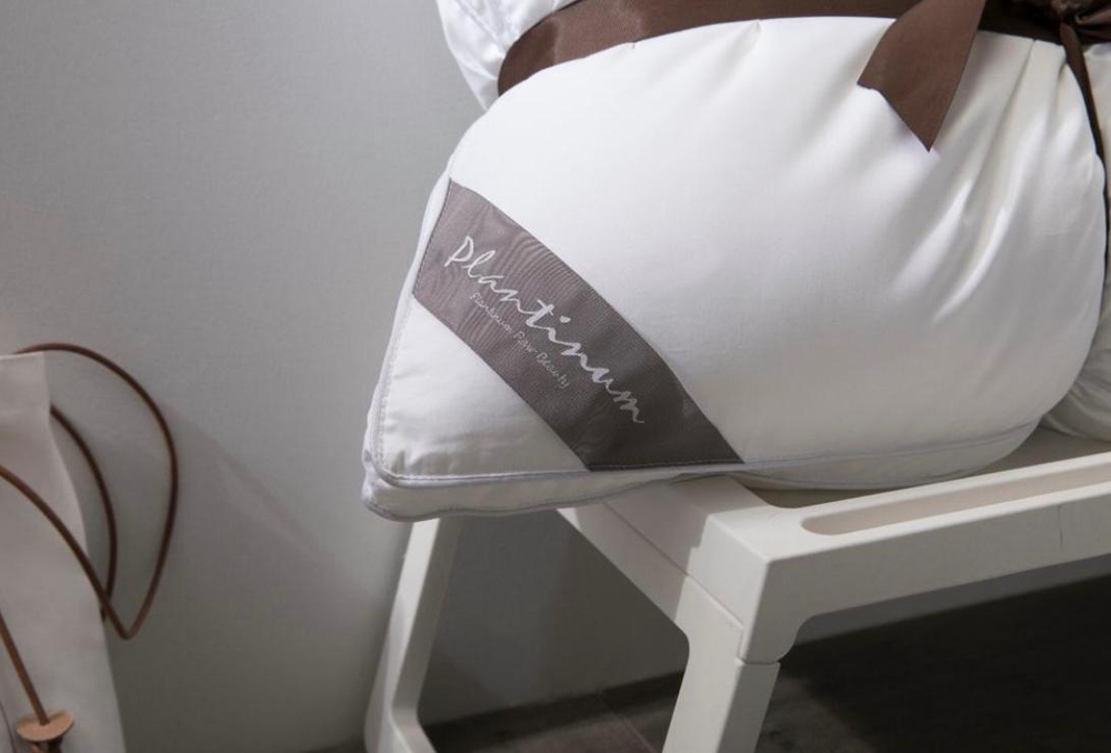 PLANTINUM Подушка Египетский хлопок, Шелкопряд 50х70