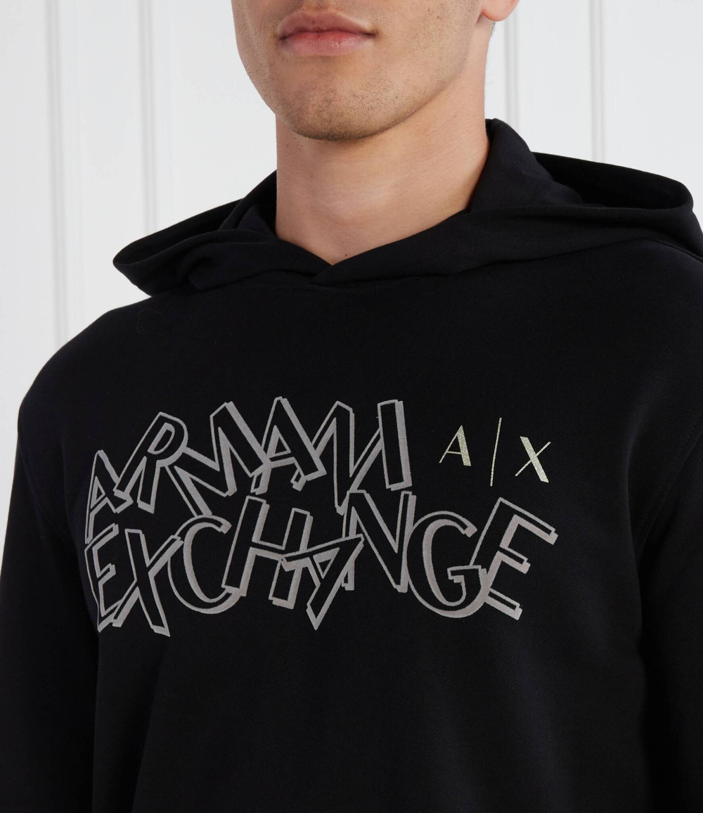 Худи Armani Exchange - черный(6RZMBB ZJBWZ)
