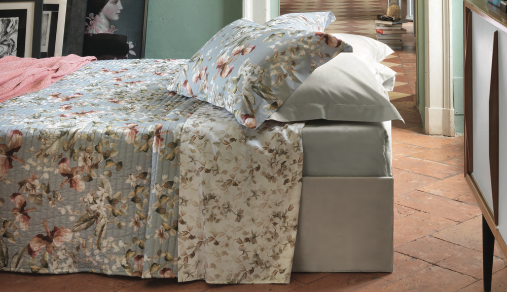 Постельное белье 2 спальное евро Mirabello Arbor бежевое