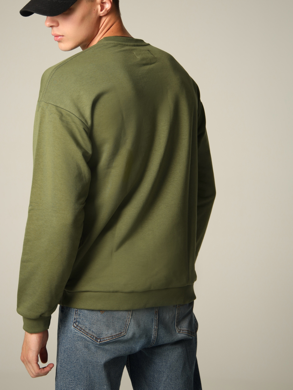 купить свитшот провинция оригинал хаки зеленый