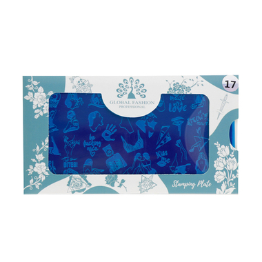 Диск для стемпинга Global Fashion #-17