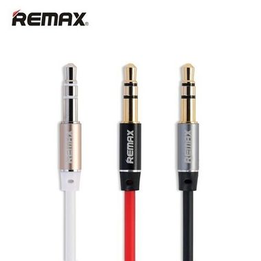 Remax Adapter Aux 3.5mm 1M White MOQ:60 (L100)