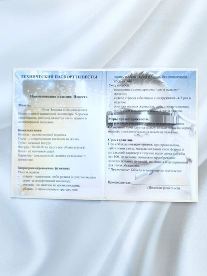 Диплом Брачный контракт