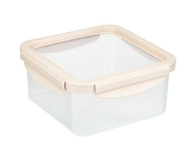 Контейнер пищевой квадратный с эластичной крышкой UNICO, 1200 мл