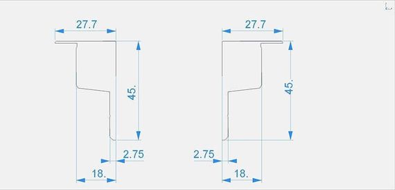 Заглушка Deko-Light End Cap P-EL-03-10 Set 2 pcs 978271