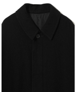 UNDERCOVER ПАЛЬТО ЧЕРНОЕ КОМБИНИРОВАННОЕ