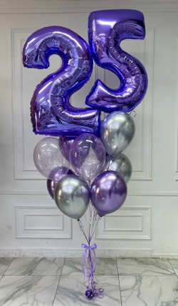 Шары на 25 лет девушке
