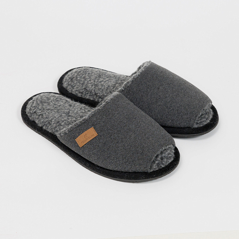 Туфли комнатные Грэй | темно-серый