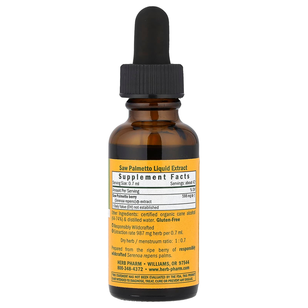 Herb Pharm, сереноя, 30 мл (1 жидк. унция)