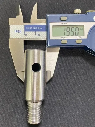 Переходник для миксера фиолент М14 под шнек бензобура 20 мм