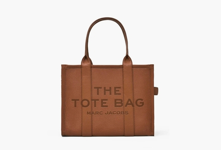 СУМКА MARC JACOBS THE LEATHER SMALL TOTE BAG ARGAN OIL