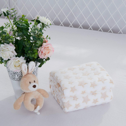 Плед детский с игрушкой Sofi De MarkO №3 бежевый