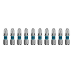 Бита PZ2х25мм, сталь S2, шестигр., 10 шт. Gross