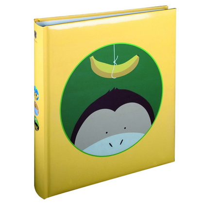 HENZO 10130 29х33/100 бел.стр Jungle (желтый (обезьяна) детский) ф/альбом