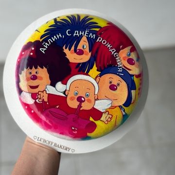 Муссовый торт с фотопечатью