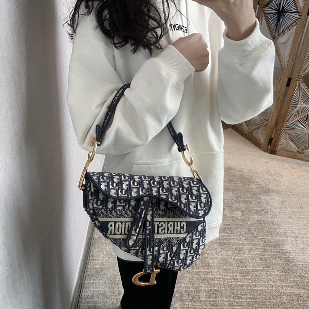 Christian Dior Saddle Bag 25 cm