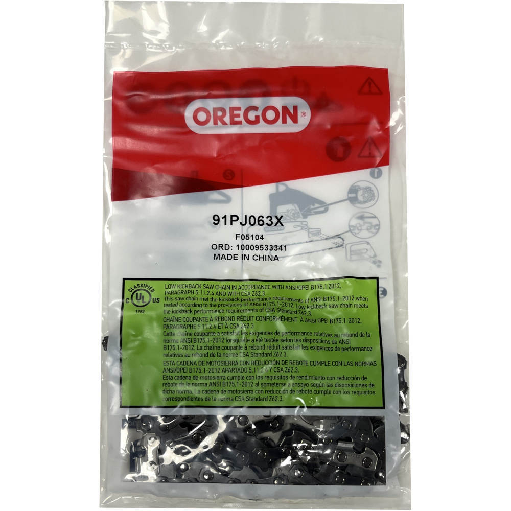 Цепь GREENWORKS для цепной пилы 46см 63зв, 3/8", 1,1мм   29787